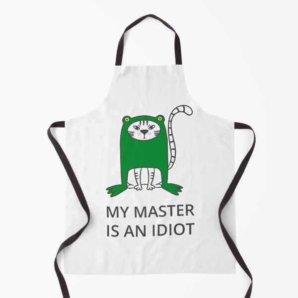 Item preview, my master is an idiot designed and sold by SolArt88.