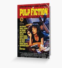 Pulp Fiction Greeting Card