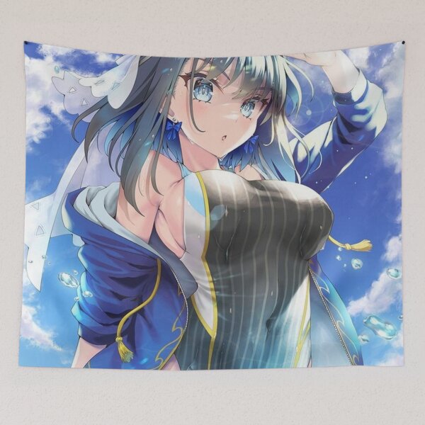 Item preview, Kroni in a swimsuit || Kronii  designed and sold by AszaAri.