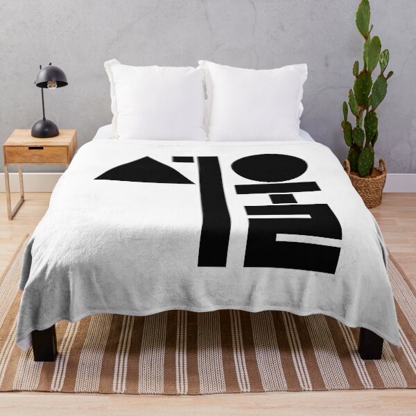 Item preview, Seoul 서울 ver.2 Korean typography Black designed and sold by tammist.