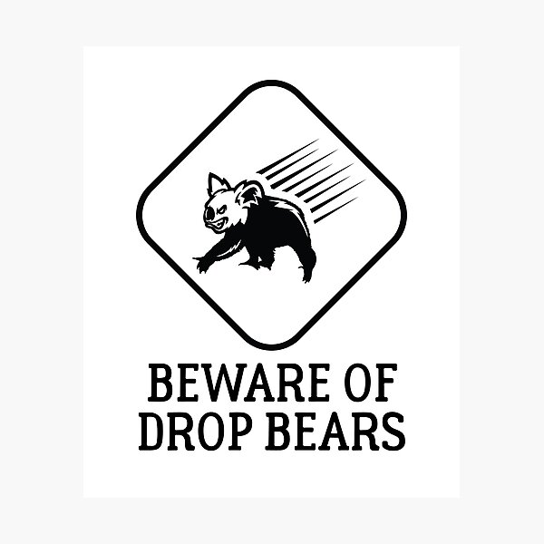 Beware the drop bear - Photofocus