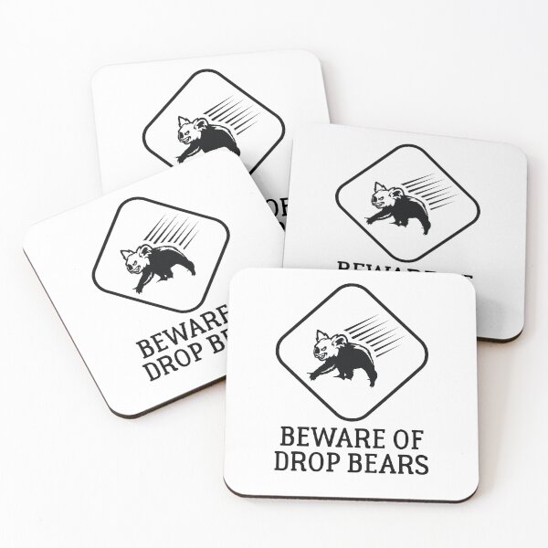 Item preview, Beware of Drop Bears Drop Bear  designed and sold by The Junto Shop.