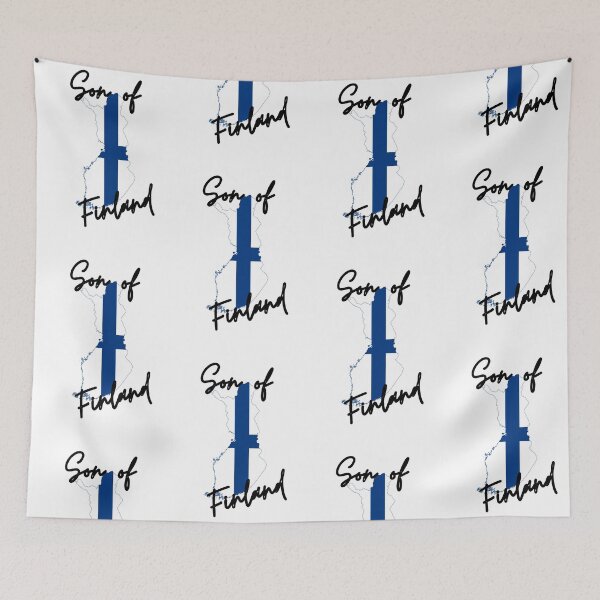 Item preview, Son of Finland Map Flag designed and sold by NovawayDirect.
