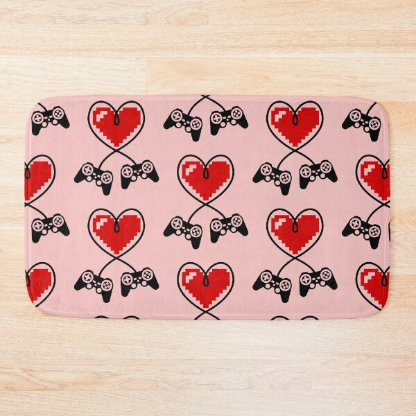Item preview, Gamer Controller Heart for Game Lover Valentine's Day designed and sold by Holiday-Art.