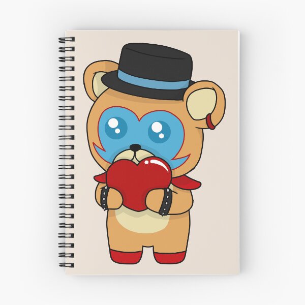 Item preview, fnaf security breach freddy valentine chibi designed and sold by EveryCuteThings.