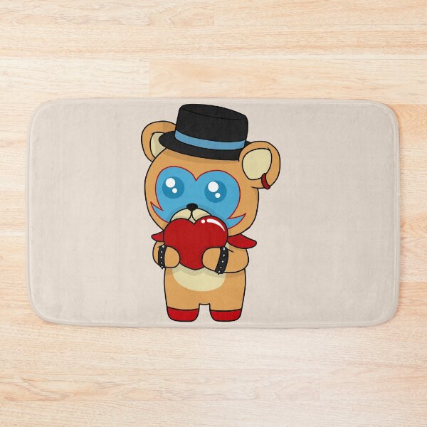 Item preview, fnaf security breach freddy valentine chibi designed and sold by EveryCuteThings.