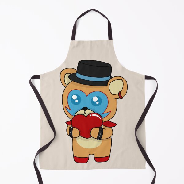 Item preview, fnaf security breach freddy valentine chibi designed and sold by EveryCuteThings.