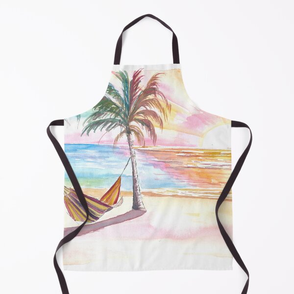 Item preview, Lazy Tropical Hammock in Palm Shadow with Ocean Sounds designed and sold by artshop77.