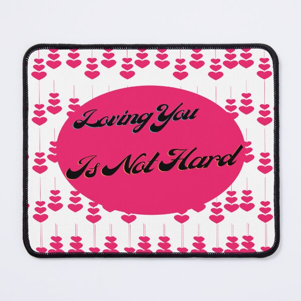 Item preview, Loving You Is Not Hard - Cute Love Inspired Patterned designed and sold by Vero De.