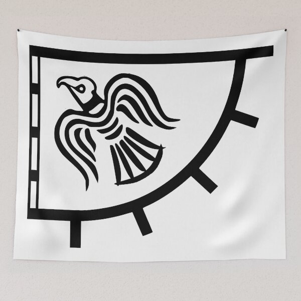 Item preview, Viking Raven Flag designed and sold by Freihalt.