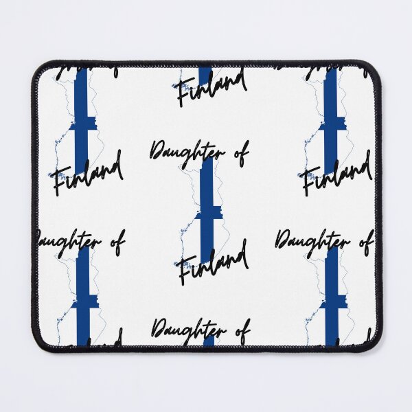 Item preview, Daughter of Finland Map Flag designed and sold by NovawayDirect.