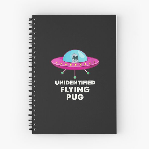 Item preview, Womens Unidentified Flying Pug Funny UFO Lover Alien Abduction Dog V-Neck designed and sold by ricnikkiaavi.