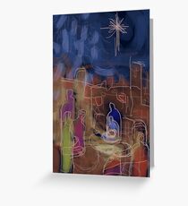 Silent Night Greeting Card