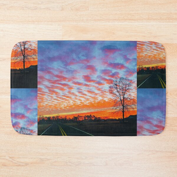 Item preview, Beautiful morning backroad sunset sunrise inspiration  designed and sold by Vicsdesignsart.