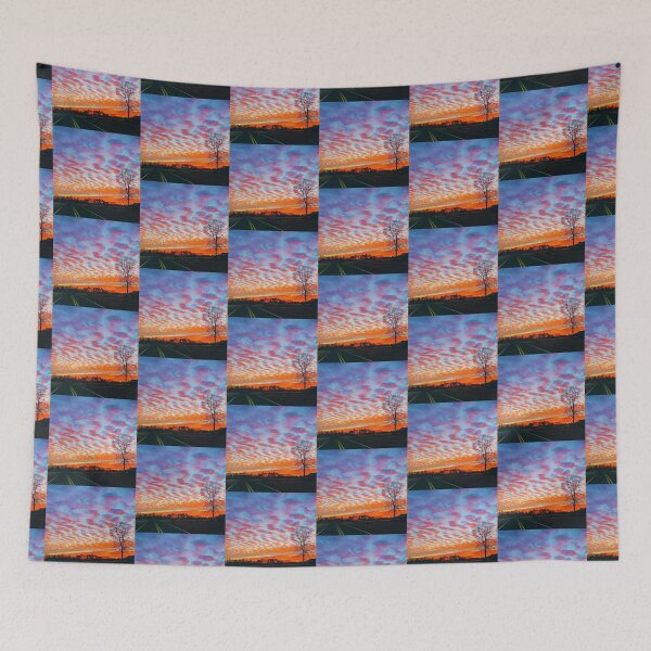 Item preview, Beautiful morning backroad sunset sunrise inspiration  designed and sold by Vicsdesignsart.