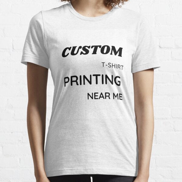 forsøg agitation interpersonel Custom Printing T-Shirts for Sale | Redbubble