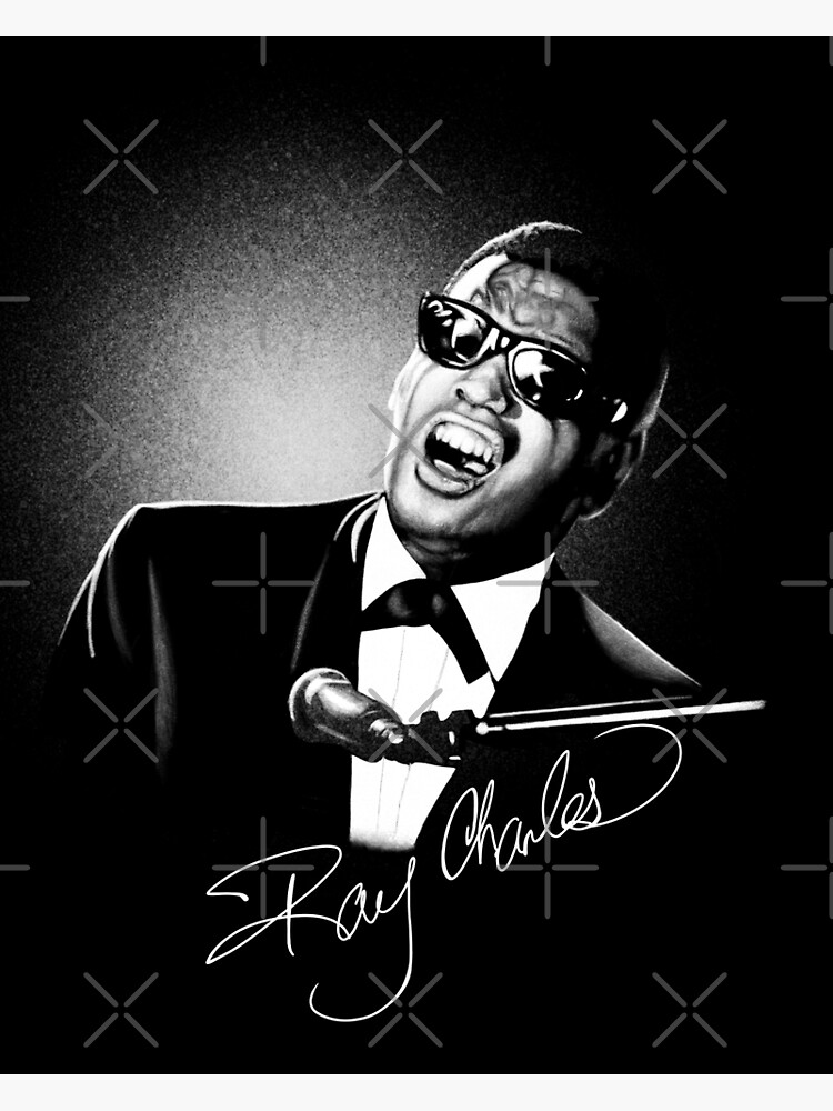 Poster for Sale avec l uvre Ray Charles de l artiste