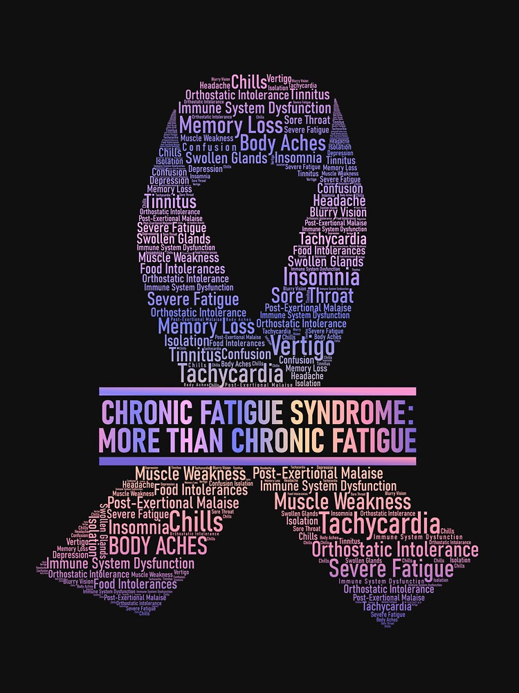 Chronic Fatigue Syndrome: MORE Than Chronic Fatigue (multi-colour, large) by DelicateMerch