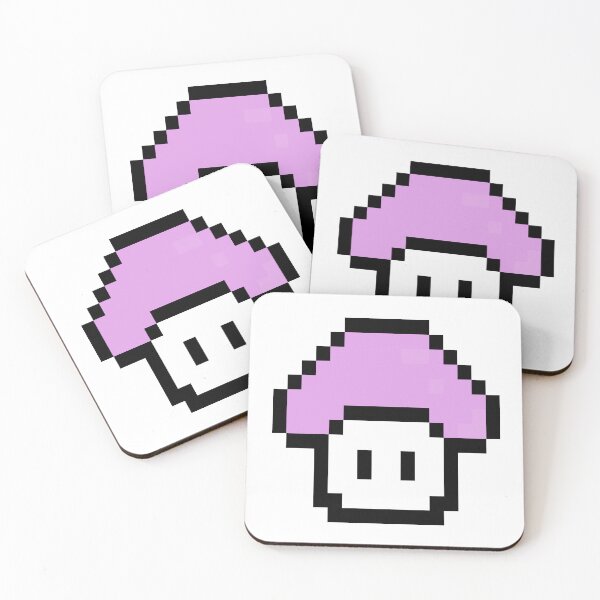 Item preview, Pixel Pink Mushroom designed and sold by muffineshipster.