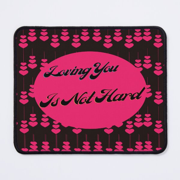 Item preview, Loving You Is Not Hard - Cute Love Inspired Patterned designed and sold by Vero De.