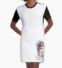 Emotions Graphic T-Shirt Dress