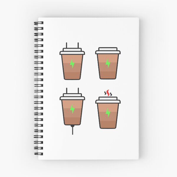 Item preview, Carga de café: carga de la batería con café caliente designed and sold by Abhishek Goldar.