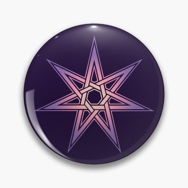 Item preview, Fairy Star, Elven Star, Fairies, Star, Symbol Perfection & Protection, Heptagram, Magic designed and sold by nitty-gritty.