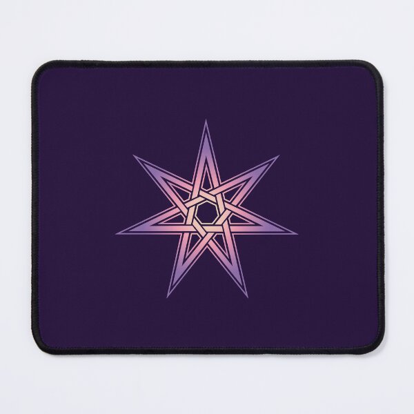 Item preview, Fairy Star, Elven Star, Fairies, Star, Symbol Perfection & Protection, Heptagram, Magic designed and sold by nitty-gritty.