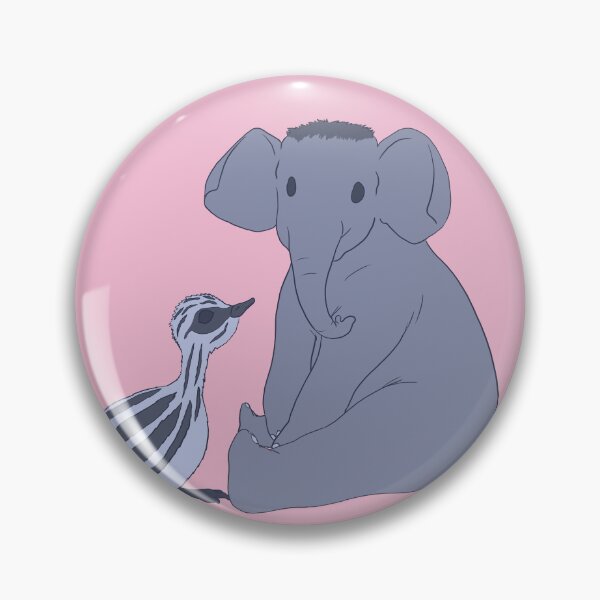Item preview, Elephant and Emu Say Hello designed and sold by ERNorman.