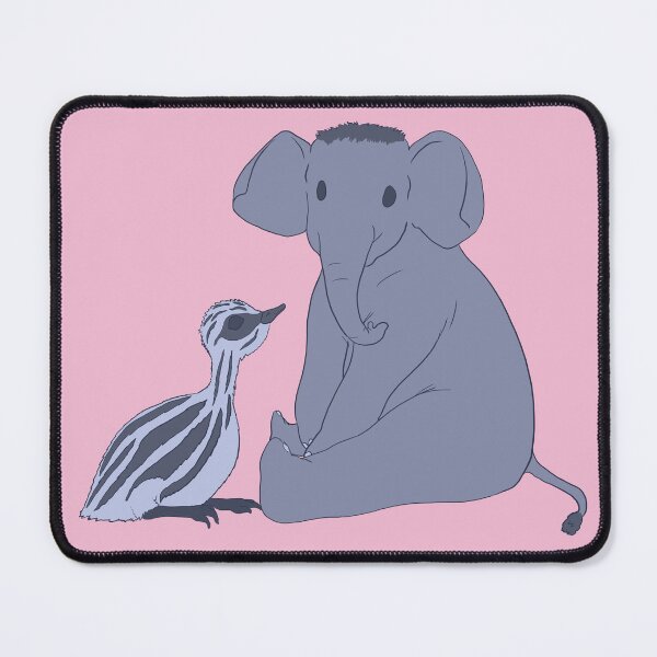 Item preview, Elephant and Emu Say Hello designed and sold by ERNorman.