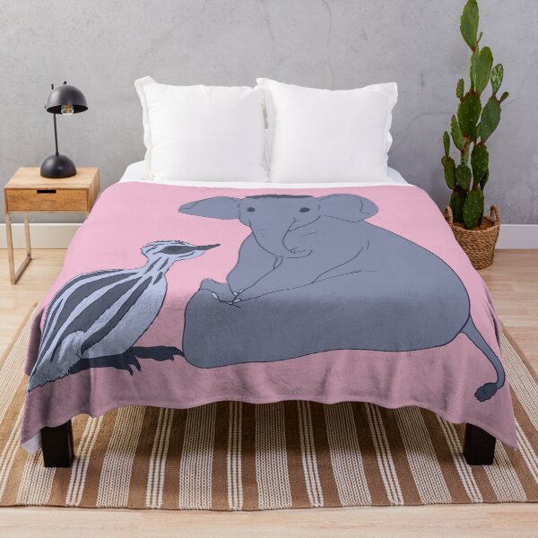 Item preview, Elephant and Emu Say Hello designed and sold by ERNorman.
