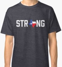 Texas State Strong Red White & Blue Classic T-Shirt