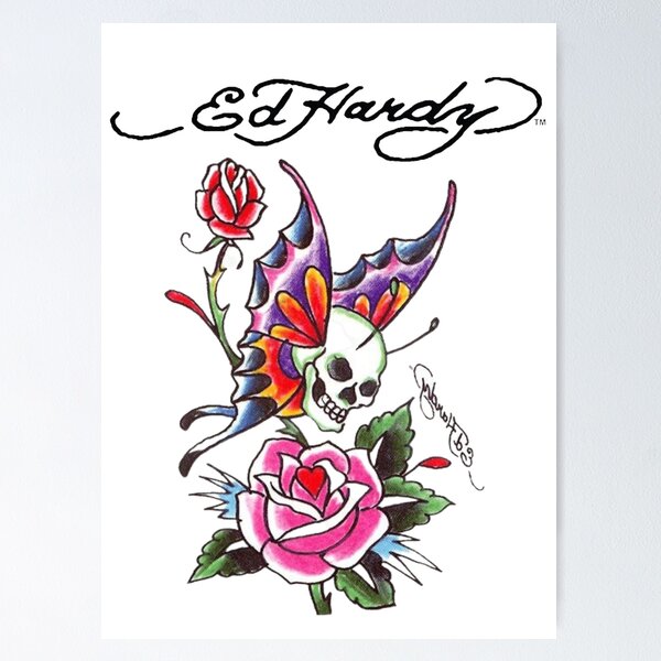 Poster Ed Hardy - montage  Wall Art, Gifts & Merchandise