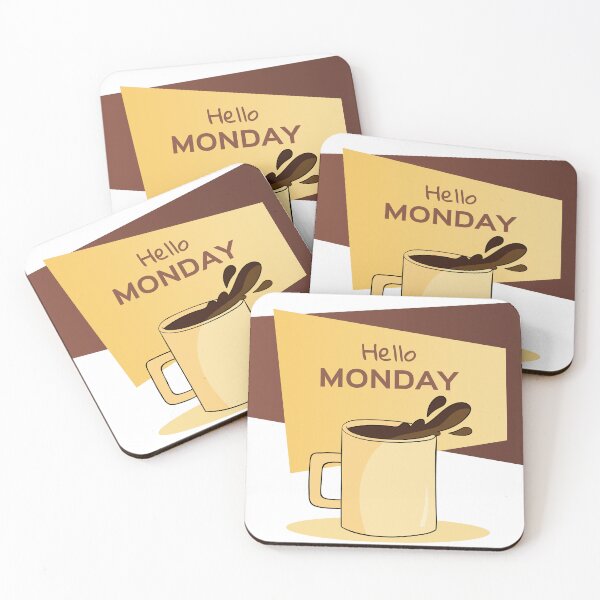 Item preview, Coffe - Hello Monday designed and sold by bau-shop.