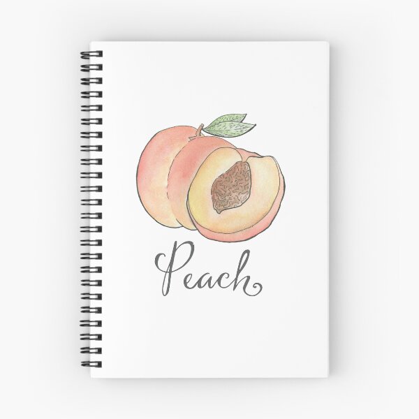 Artikelvorschau, Pfirsich-Aquarell-Frucht entworfen und verkauft von Jen Aranyi.