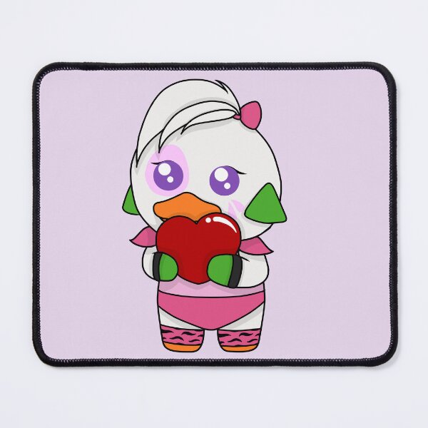 Artikelvorschau, fnaf Sicherheitsverletzung Chica Valentine Chibi entworfen und verkauft von EveryCuteThings.