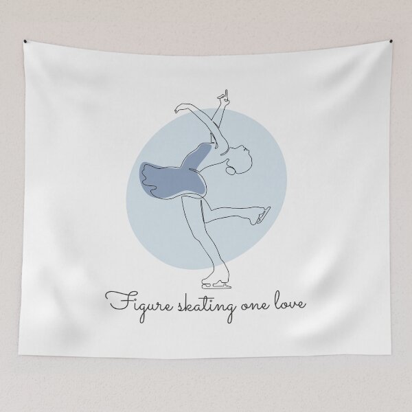 Item preview, Figure skating one love.  designed and sold by ProfiTrollka.