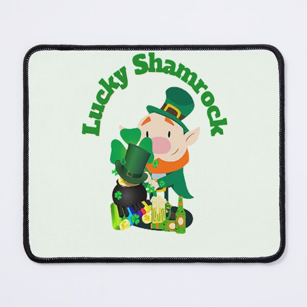 Item preview, Lucky Shamrock, Let The Shenanigans Begin, Lucky Shamrock Irish Culture, Shenanigans Squad designed and sold by Adri Barnard.