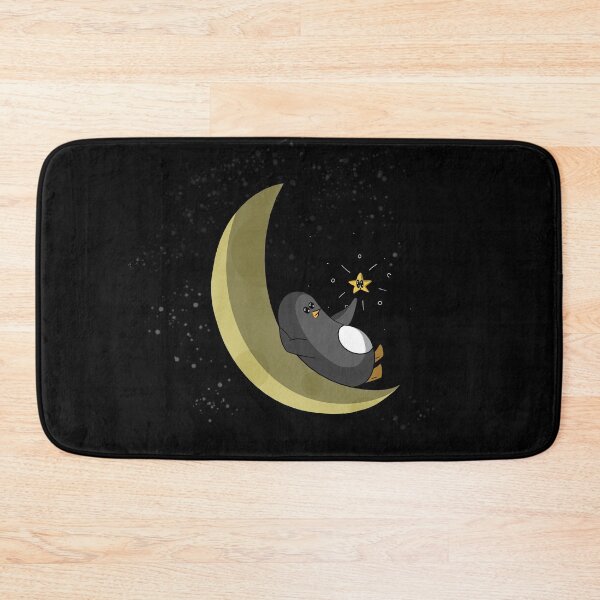 Item preview, Un pingüino descansa en la luna - Olave designed and sold by Its6pri1.