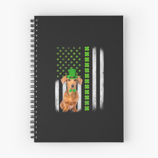 Item preview, Cute Dachshund Saint Patrick's Day American Flag Dogs Lover designed and sold by marcipattysk1i.