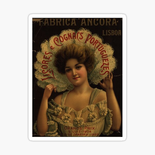 Fabrica Ancora (Lissabon), Plakat von 1910 Sticker