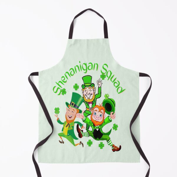 Item preview, Shenanigans Squad Fun Design, Let The Shenanigans Begin, Lucky Shamrock Irish Culture, Shenanigans Squad designed and sold by Adri Barnard.