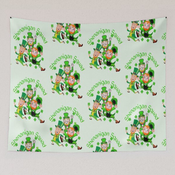 Item preview, Shenanigans Squad Fun Design, Let The Shenanigans Begin, Lucky Shamrock Irish Culture, Shenanigans Squad   designed and sold by Adri Barnard.