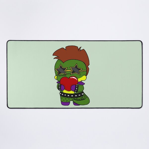 Artikelvorschau, fnaf Sicherheitsverletzung Monty Valentine Chibi entworfen und verkauft von EveryCuteThings.