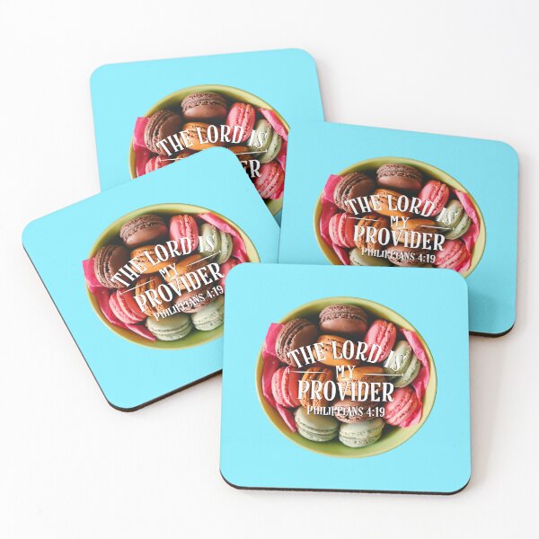 Item preview, The Lord Is My Provider Philippians 4 Verse 19 Macaroons - Jehovah Jireh Provides , New Testament, Funny designed and sold by MJDezigns.