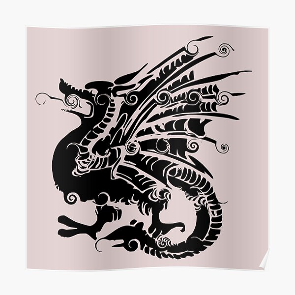 Fiery Giant Red Dragon Walking Through Hot Lava Framed Canvas Wall Art Picture Poster Print Home Decoration Living Dining Room Fiery Giant Red Dragon Walking Through Hot Lava Framed Canvas Wall Art Picture Poster Print Home Decoration Living Dining Room