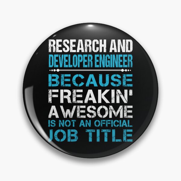 Item preview, Research And Developer Engineer T Shirt - Freaking Awesome Job Gift Item Tee designed and sold by oetate4774.