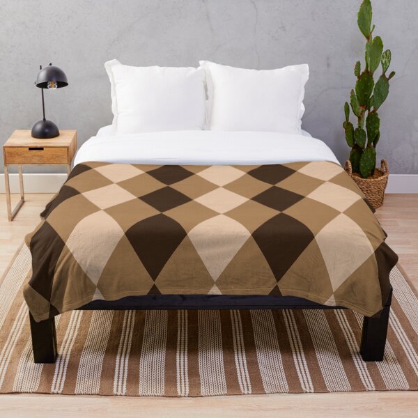 Item preview, Light dark brown pakhlava shaped pattern designed and sold by RashadsMarket.