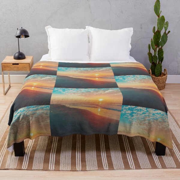 Item preview, Beautiful beach sunrise sunset morning motivation designed and sold by Vicsdesignsart.