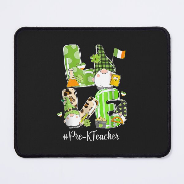 Item preview, Cute Gnome Shamrock Love Pre-K Teacher St Patrick Day Irish designed and sold by marcipattysk1i.